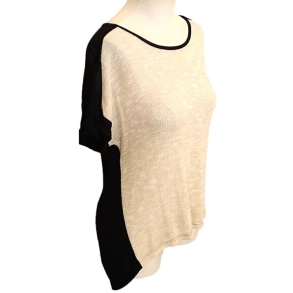 Nwt Womens Iris Design Gold & Black sheer sparkly top size Medium. - Picture 5 of 11